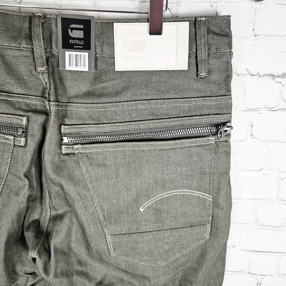 G-Star Men's Relaxed Jeans — Olive Green